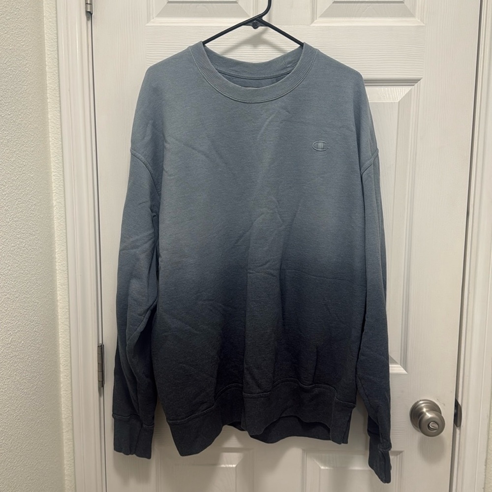 Ombré champion crewneck